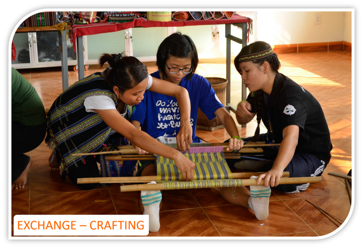 Community service_actions_social responsibility_AsiaMotions_exchange_crafting